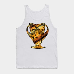 Goddess Vase Gold Tank Top